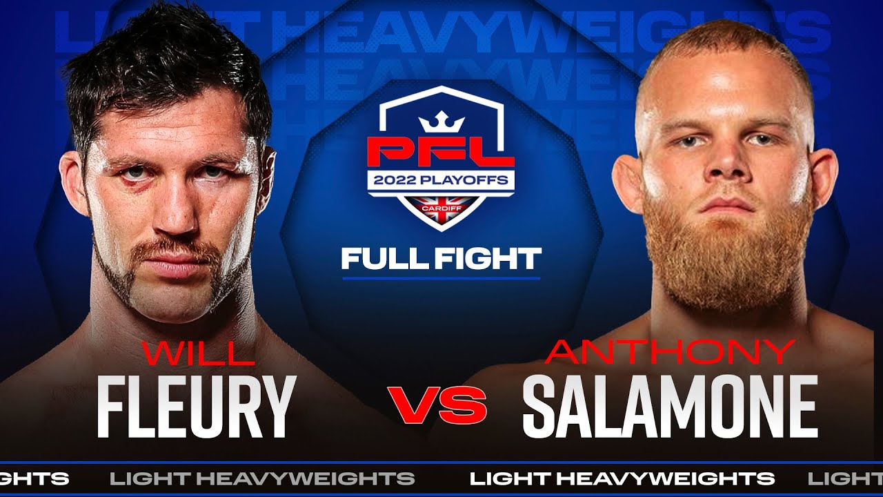 Fleury vs Salamone | PFL 8, 2022 Full Fight