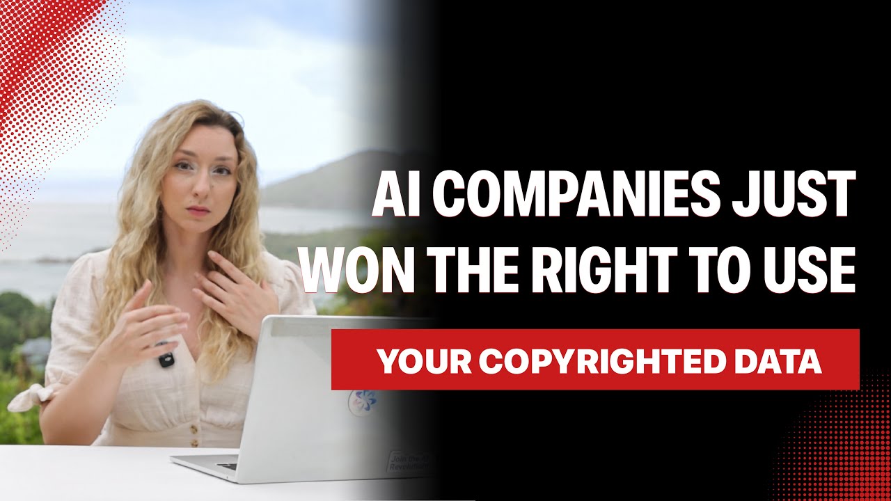 AI Training on Copyrighted Data Now Legally Allowed? 🚀