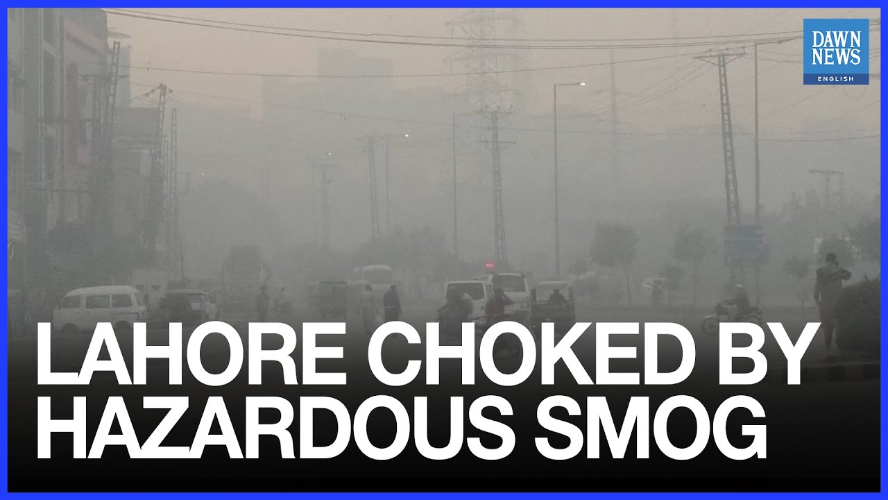 Lahore Suffers from Severe Smog Crisis, Residents Blame Factories 🚫