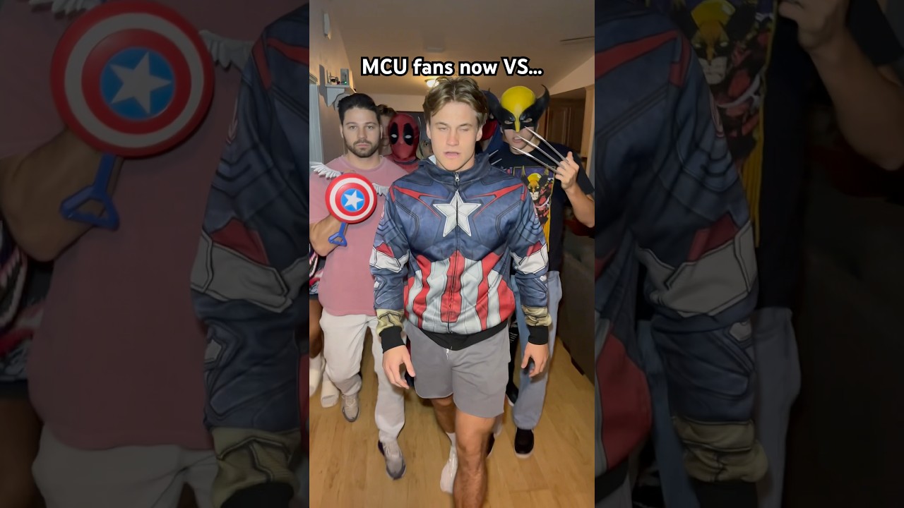 MCU Fans Then vs. Now π¦ΈββοΈ