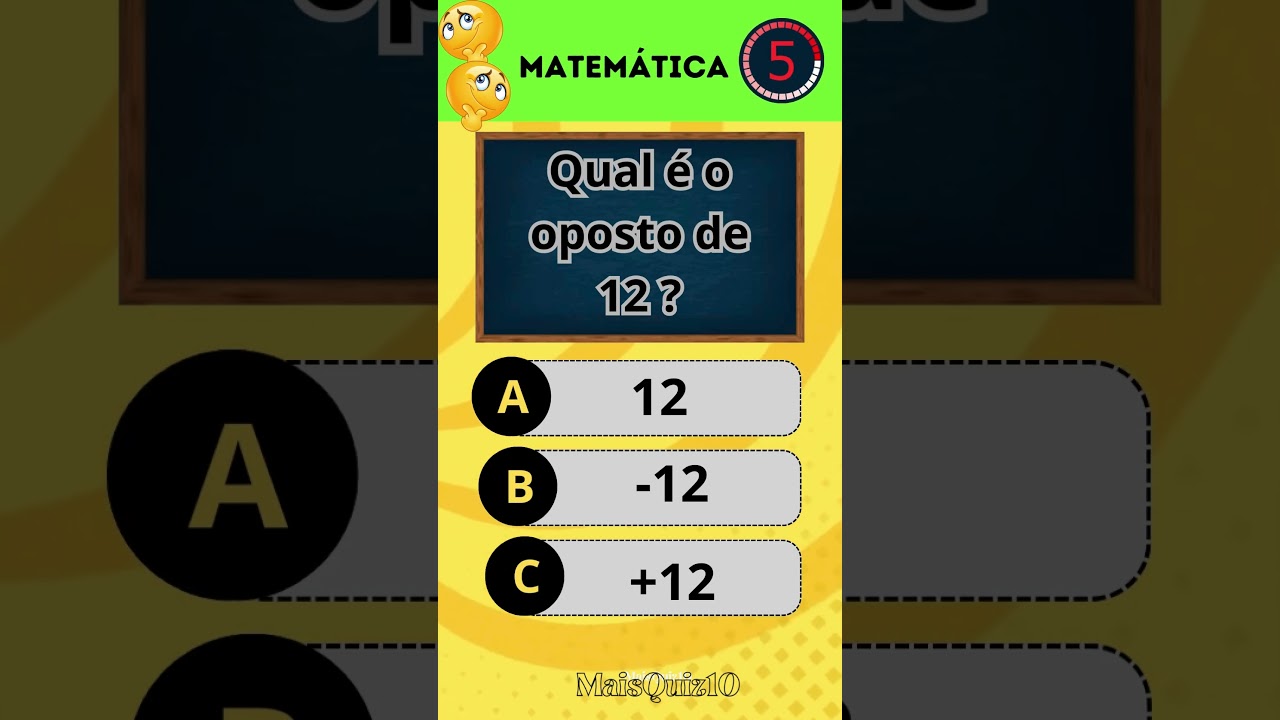 Desafie sua Mente com Nosso Quiz de Matemática! 🧠