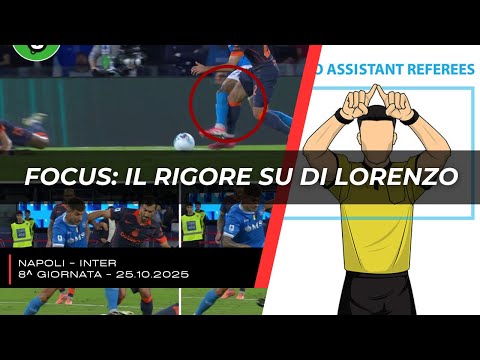 Napoli Inter 3-1 | Il rigore su Di Lorenzo fa discutere: la moviola.
