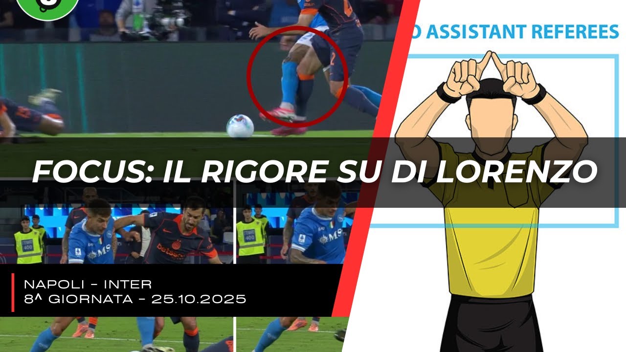 Napoli-Inter 3-1: Controversia sul Rigore di Di Lorenzo ⚽