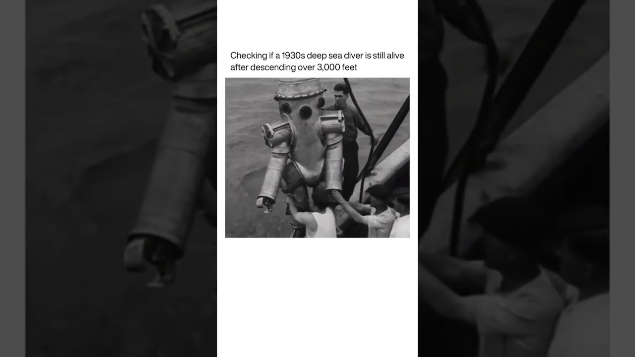 Investigating the Survival of a 1930s Deep Sea Diver at 3,000 Feet