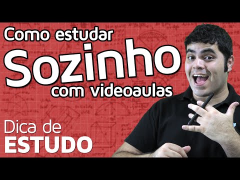 COMO ESTUDAR SOZINHO COM VIDEOAULAS? | Matemática Rio