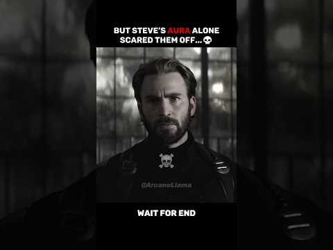 Steve Defeated Enemy With His Aura Only💀🔥 #actionmovies #marvel #movie #shorts #mcu #steverogers
