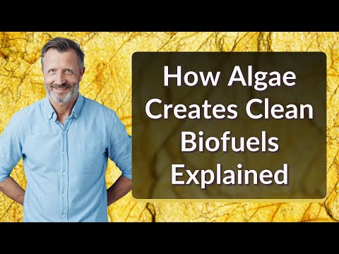 How Algae Creates Clean Biofuels Explained
