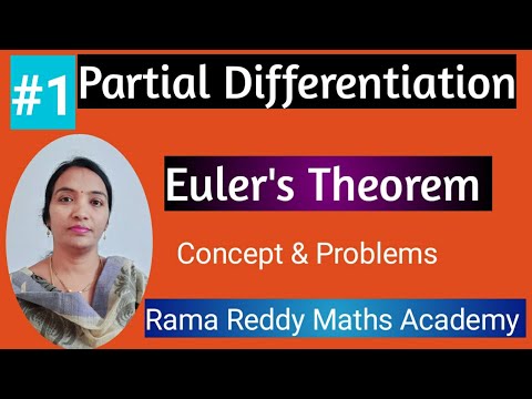 M1 Understanding Partial Differentiation and Euler's Theorem for JNTUH M1 R22