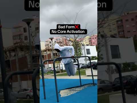 Common beginner dip mistakes. Check comments ⬇️. #calisthenics #dip #beginners #shorts