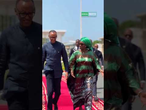 Dakar - Kigali, Départ du Président Paul Kagamé .#senegal2050 #aes  #kigalirwanda #africa