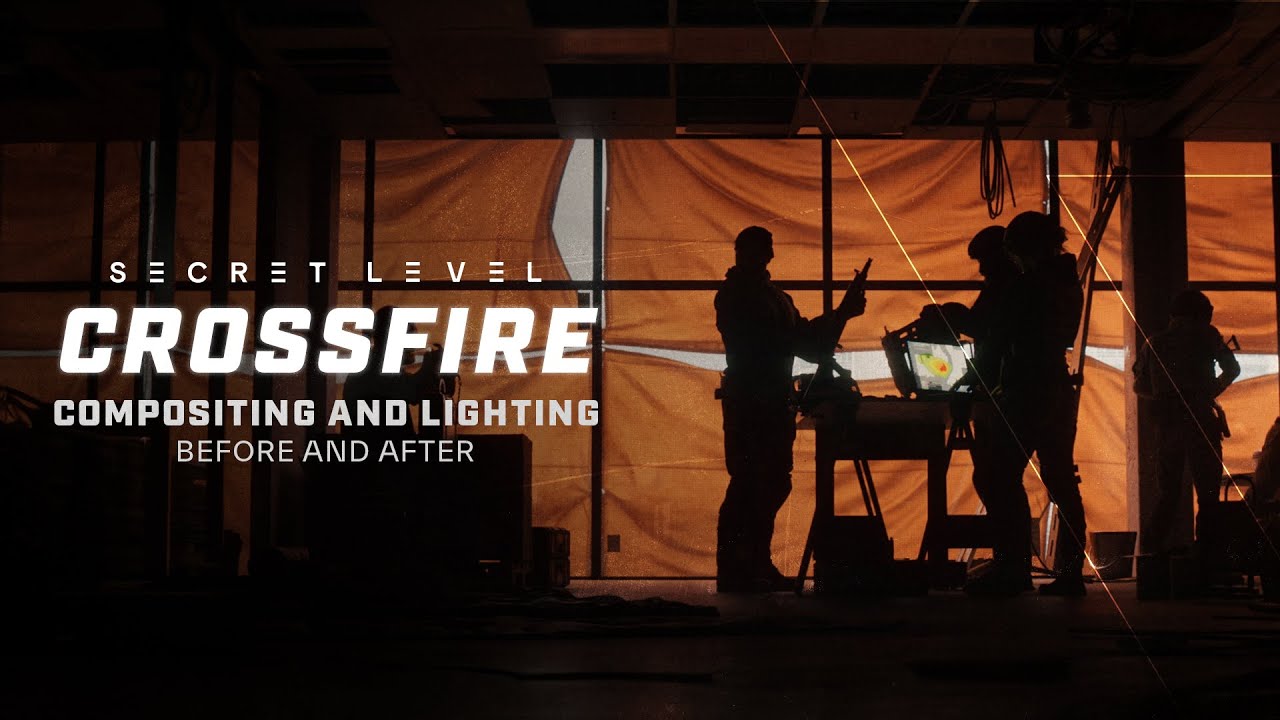 Secret Level: Crossfire "Good Conflict" | Compositing and Lighting - Before & After