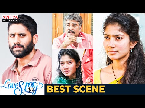 Love Story Movie Best Scene | Hindi Dubbed Movie | Naga Chaitanya, Sai Pallavi | Aditya Movies
