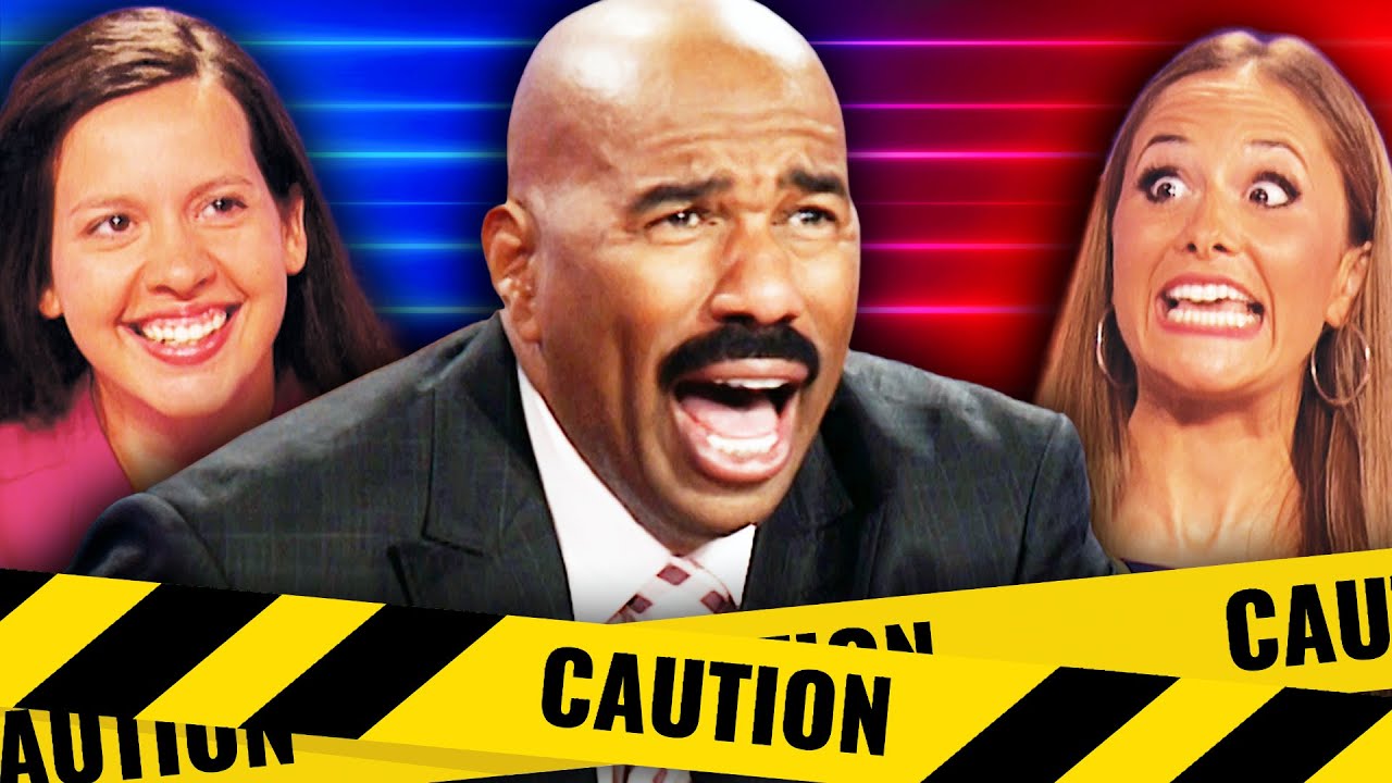 Family Feud Season 2 Marathon: Hilarious Moments That Left Steve Harvey Furious! π