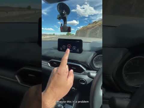 CX 5 Infotainment: Is this a bit weird?