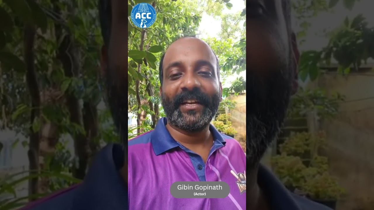 Actor Gibin Gopinath Sends Special Wishes for ACC 2025 Dog Show ๐ถ