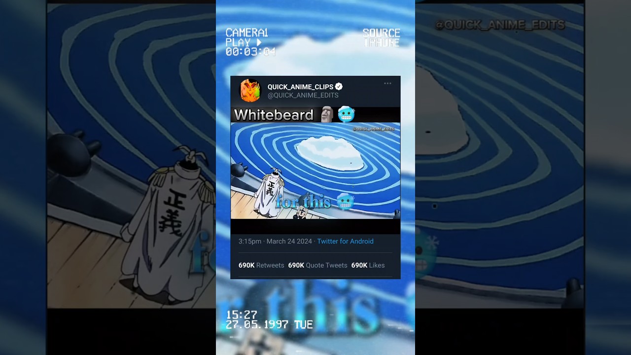 Whitebeard’s Entrance Shakes Marineford 🥶🔥
