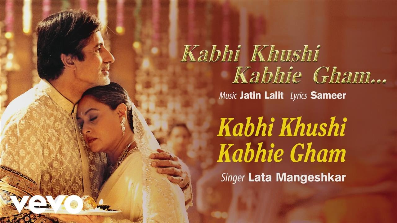 Iconic Title Track from Kabhi Khushi Kabhie Gham 🎶 | Shah Rukh Khan, Kajol & Lata Mangeshkar