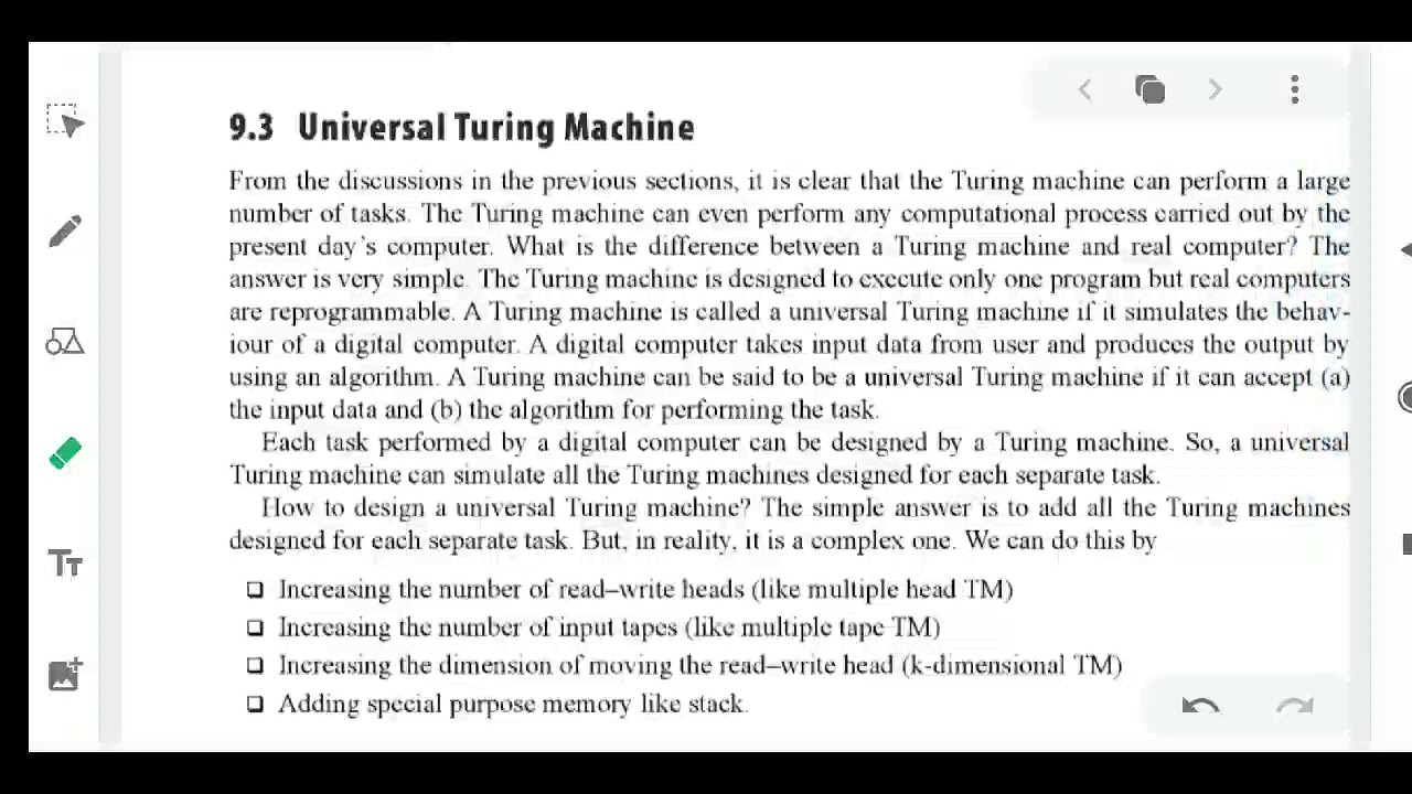 Understanding the Universal Turing Machine in Unit 5 π€