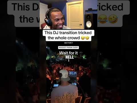 This DJ transition tricked the whole crowd @:djtmak