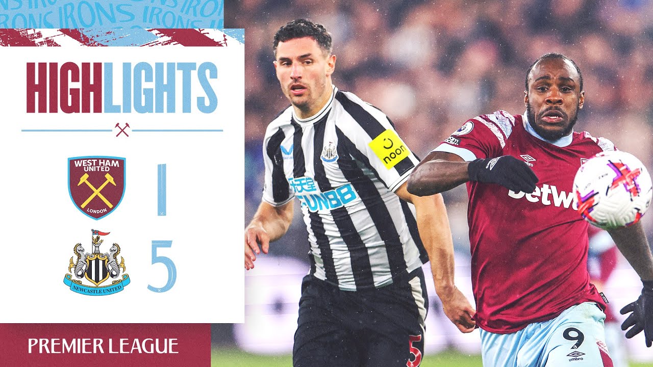 West Ham 1-5 Newcastle: Stunning Premier League Victory ⚽