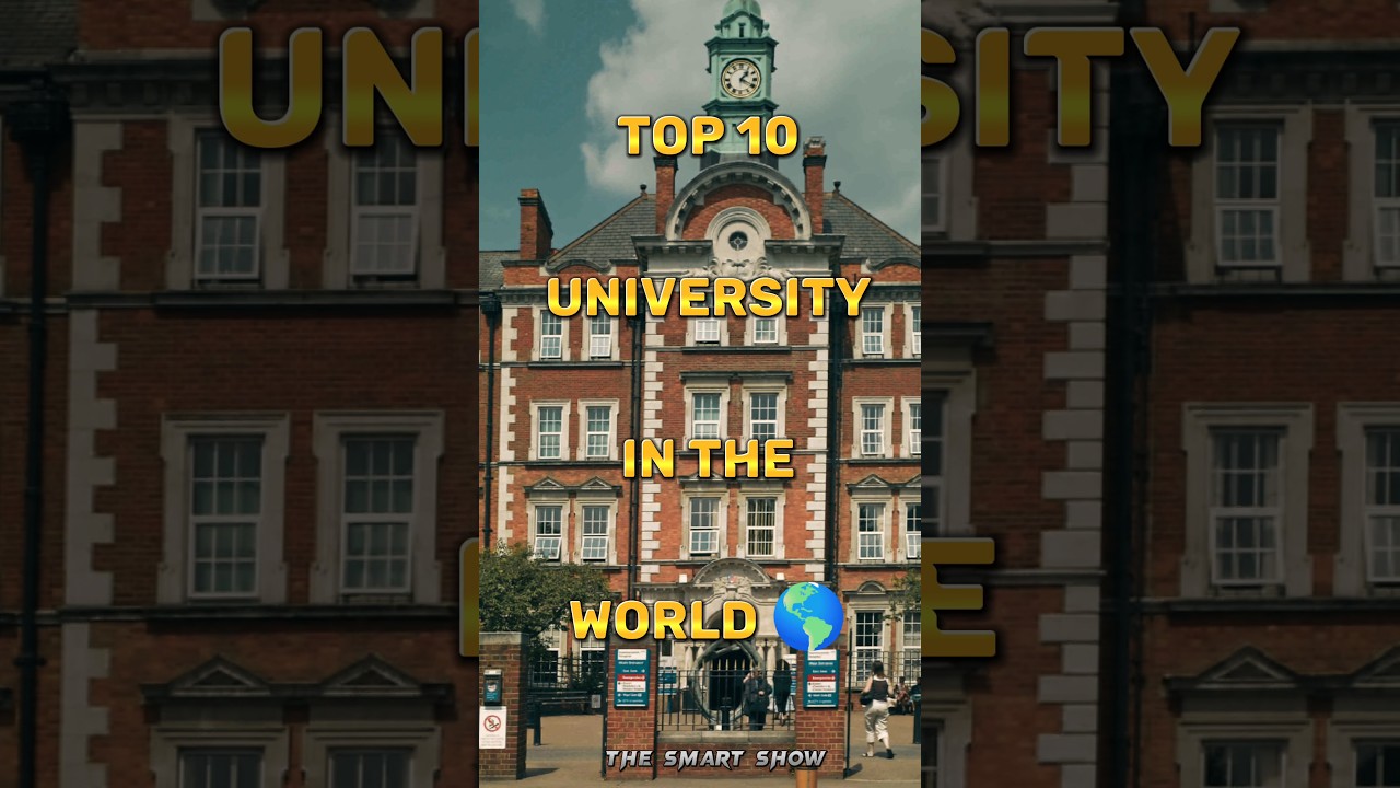 Top 10 Universities Worldwide 🌎