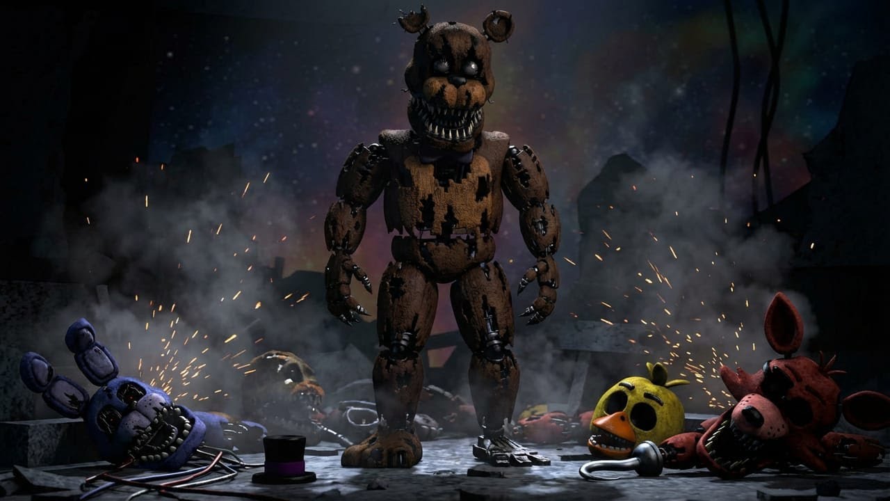 Nightmare VR vs Withered - FNAF Animation