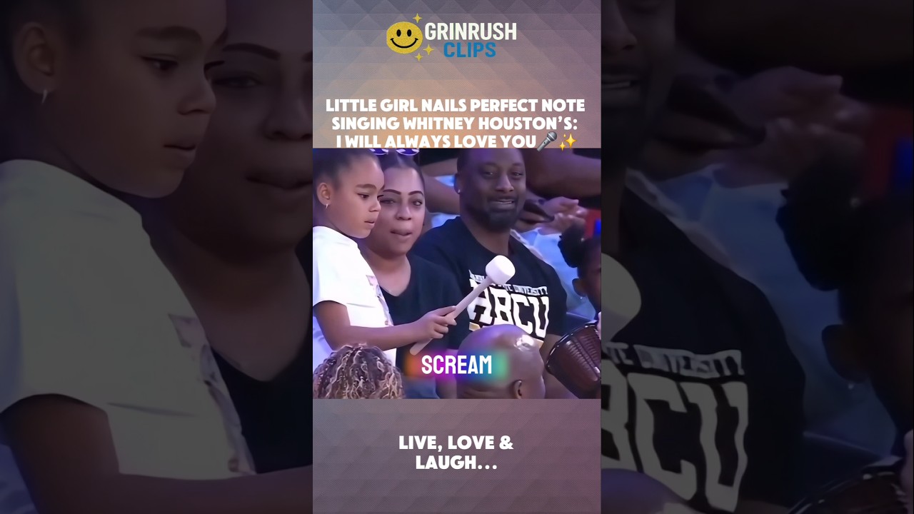 Young Girl Nails Flawless Cover of Whitney Houston’s Hit 🎤