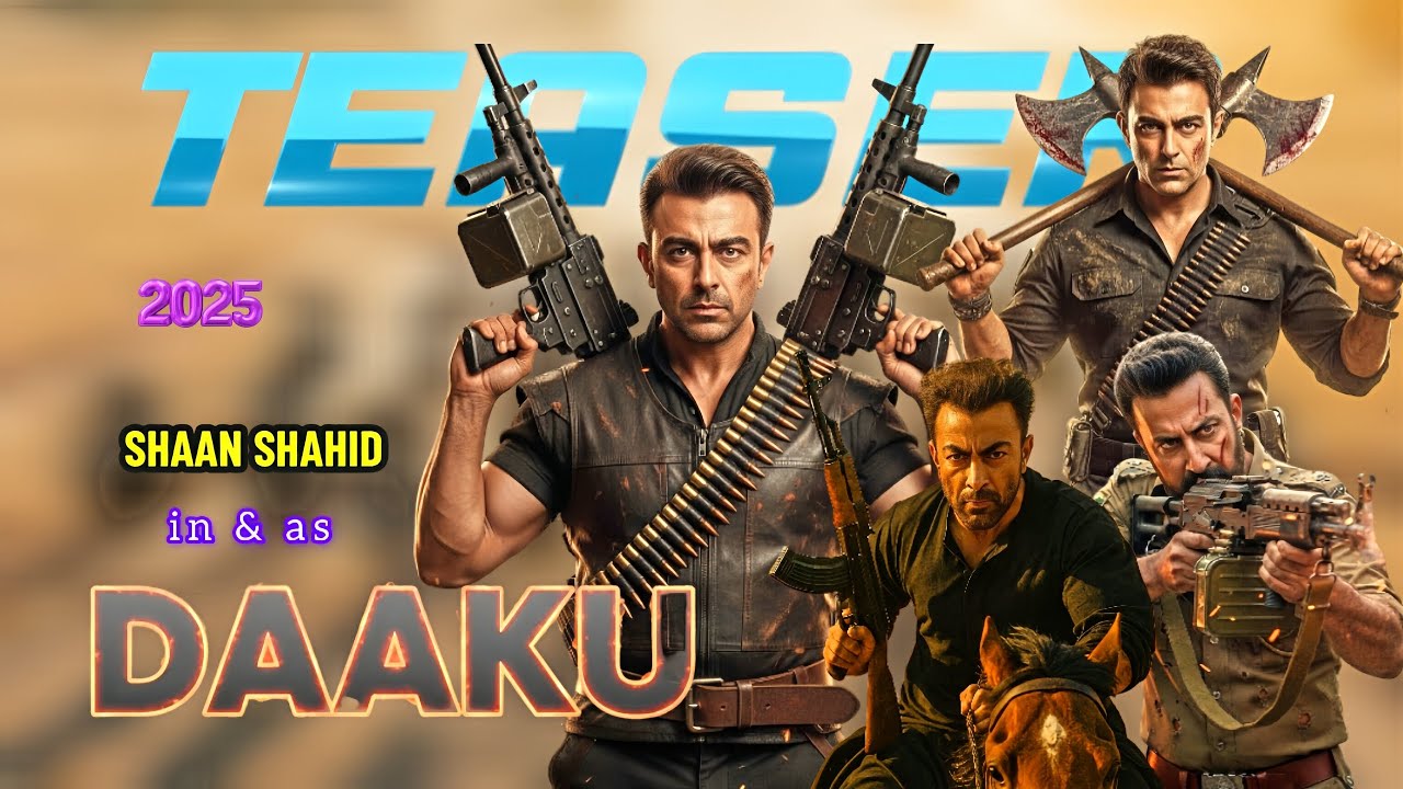 Daaku Pakistani Movie Teaser ft. Shan Shahid & Babar Ali (2025)