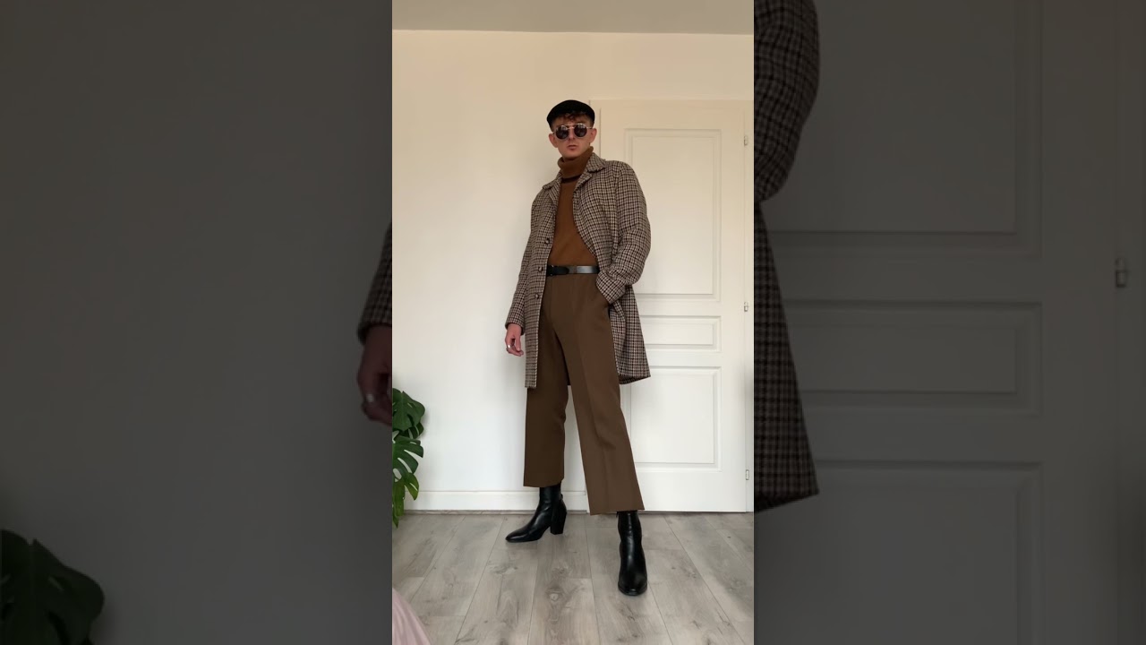 70s Men’s Vintage Outfit with Ankle Boots 👢