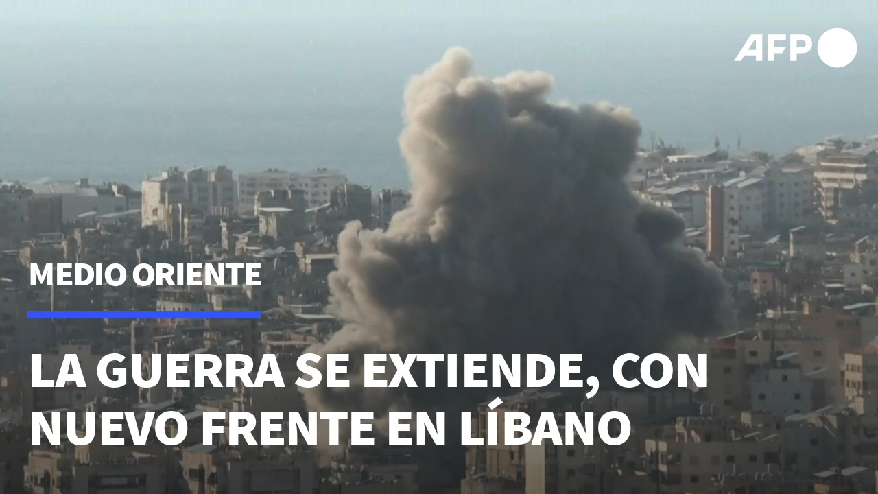 La guerra en Oriente Medio se extiende, con ataque de Israel al Líbano | AFP