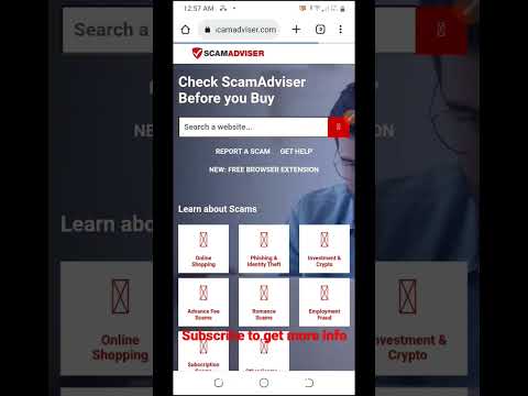 best way to find fake websites and scams#ytshorts #shorts #techzone