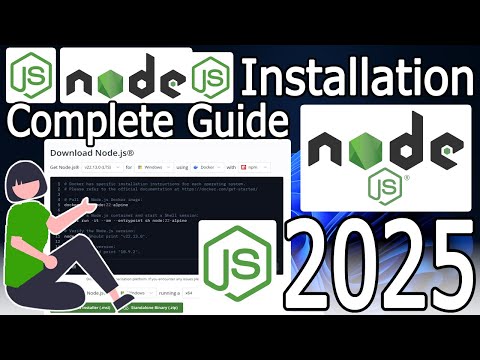 How to Install NodeJS on Windows 10/11 [ 2025 Update ] JavaScript Programming | Complete Guide