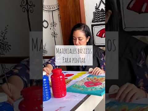 Materiales Esenciales para Pintar con Acrílico 🎨
