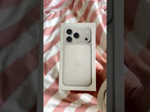 iPhone 17 Pro Silver Unboxing | The Cleanest iPhone Yet
