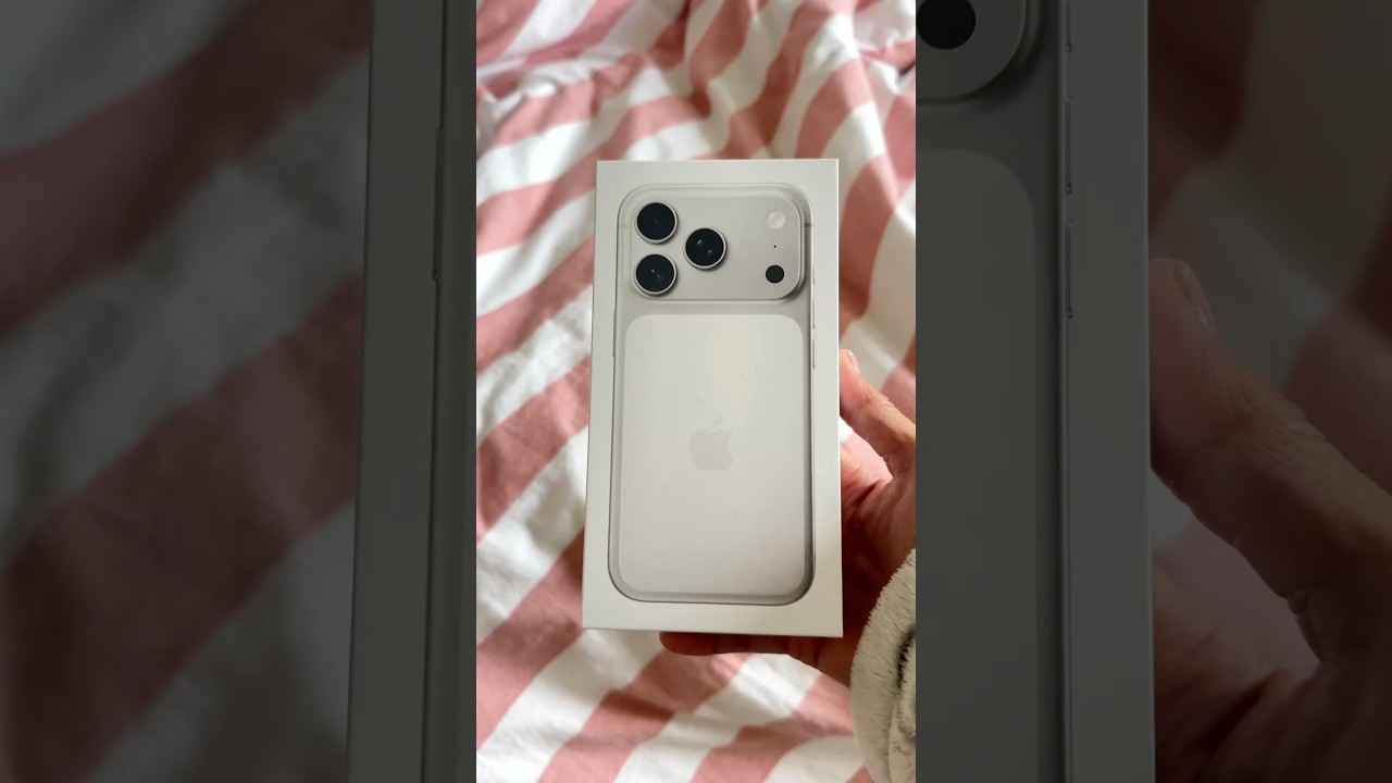 iPhone 17 Pro Silver Unboxing | The Cleanest iPhone Yet