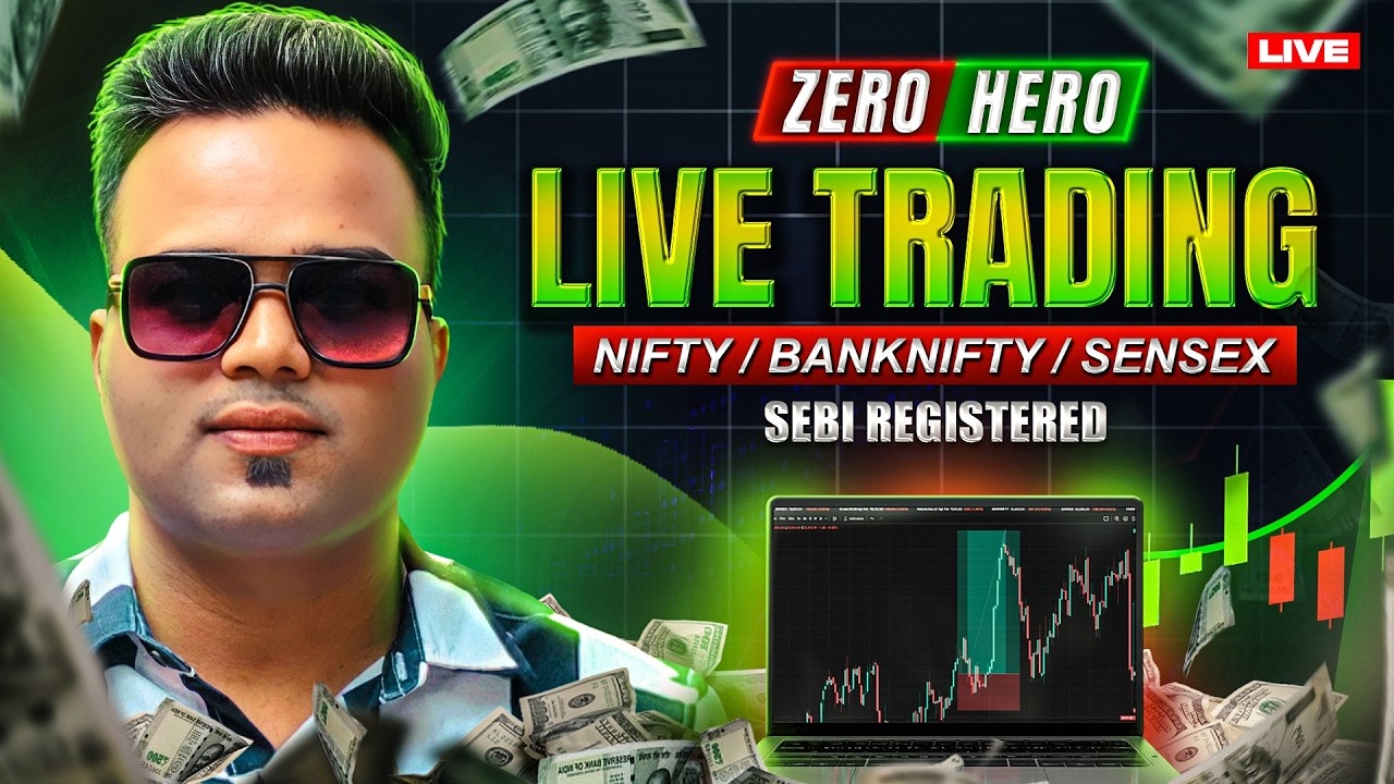 LIVE NIFTY Trading | SENSEX, BANKNIFTY 12TH JUNE 2026 | SEBI RA #livetrading