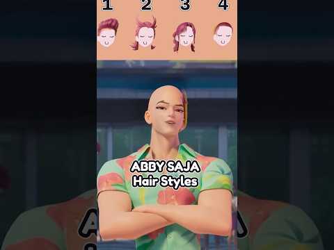 Abby saja with New HAIR ! 😱