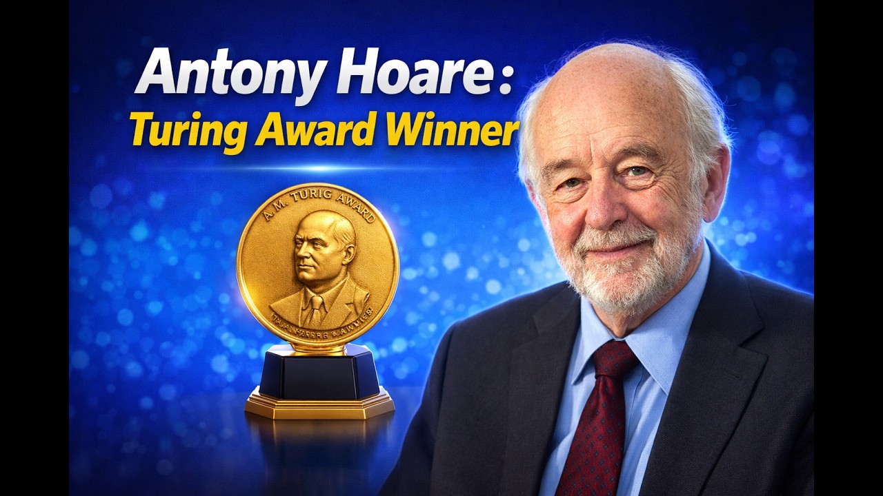 Antony Hoare – Turing Award Winner 🏆 | Contributions & Full Story - Episode 16