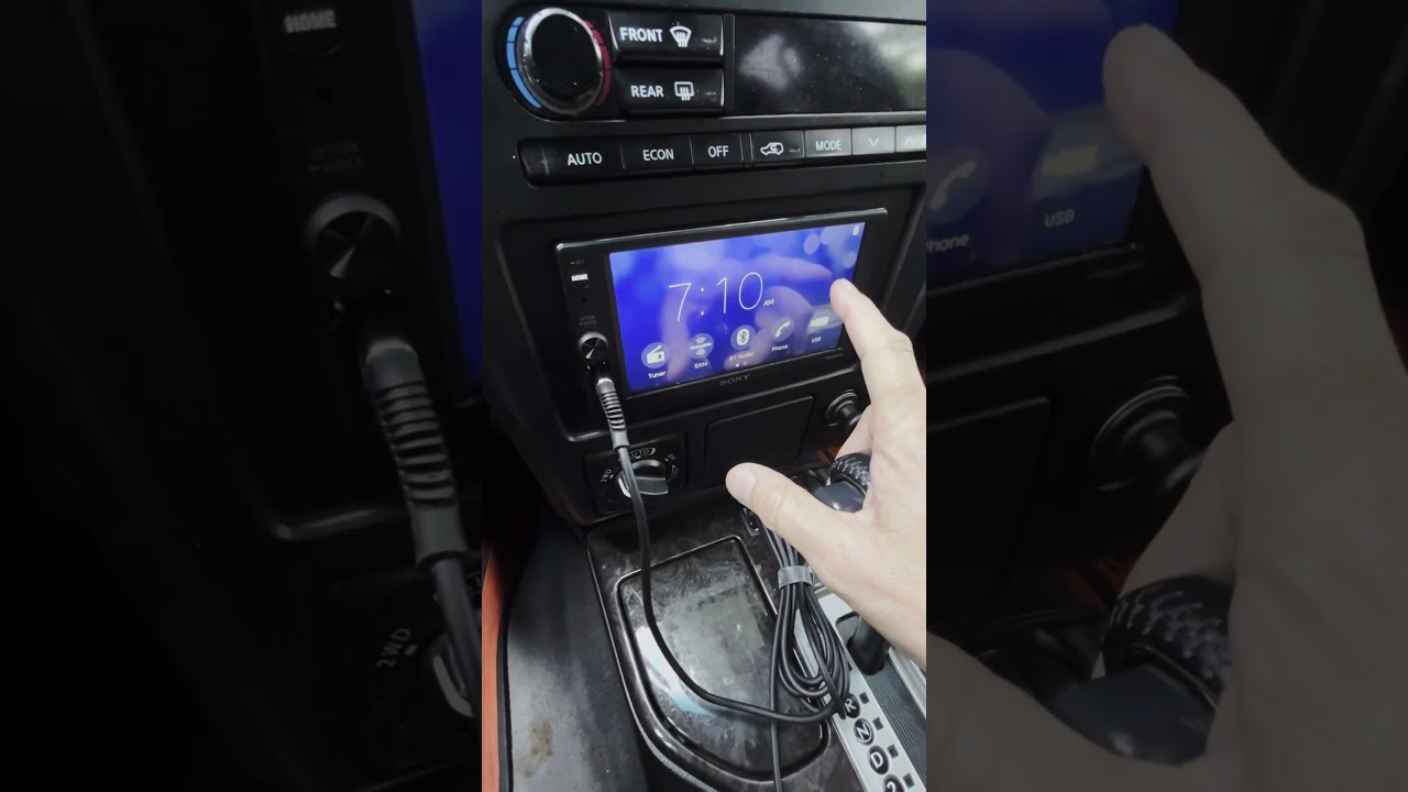 Upgraded to Sony XAV-AX1000 Car Stereo 🚗