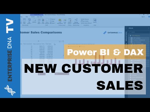 Evaluating New Customer Sales - Advanced Analytics in Power BI