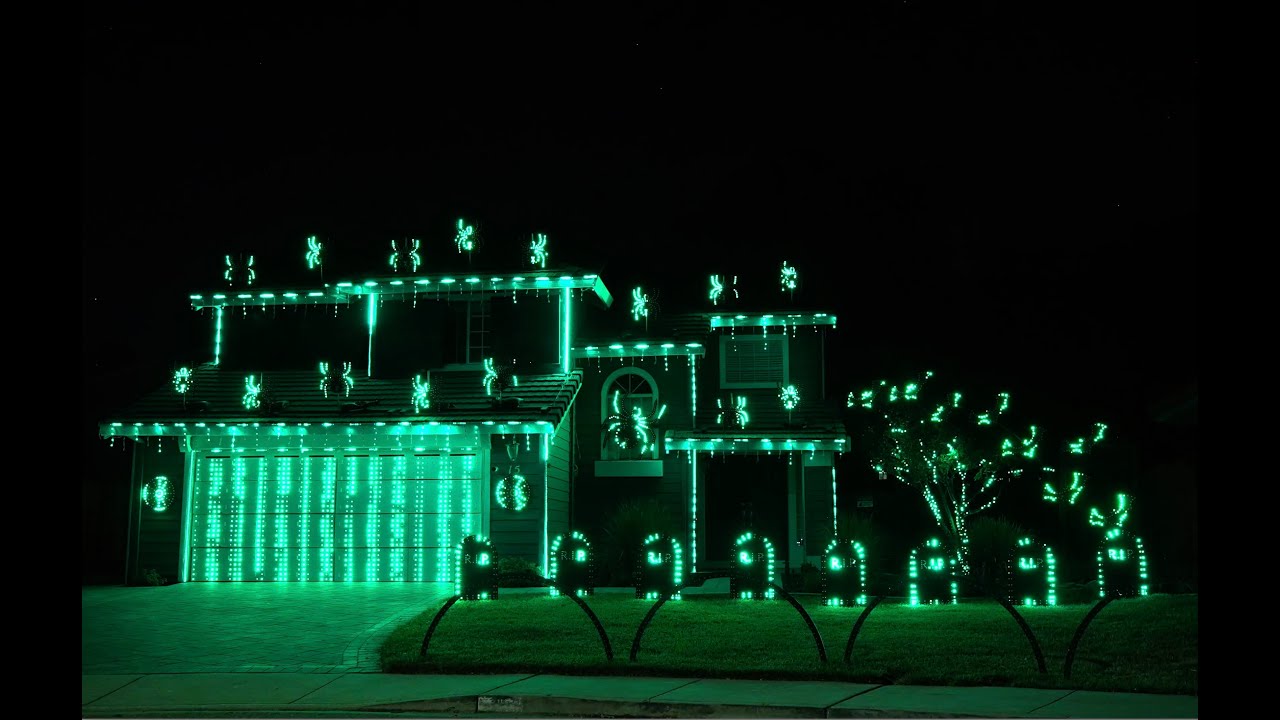 Matrix (2021) Halloween Light Show with 'Wake Up' 🎃