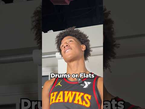 Last one really got Jalen thinking 😆 #thisorthat #hawks #jalenjohnson