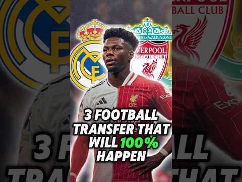 3 Transfers That Will 100% Happen In 2025😳