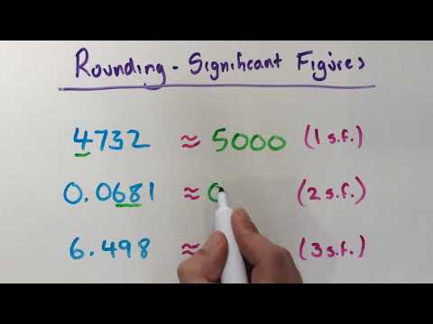 Rounding to 3 significant figures