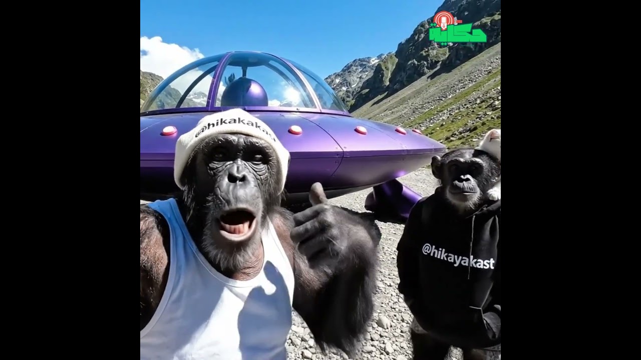 ميمون يخطط للسفر إلى القمر بأقساط فضائية 😅