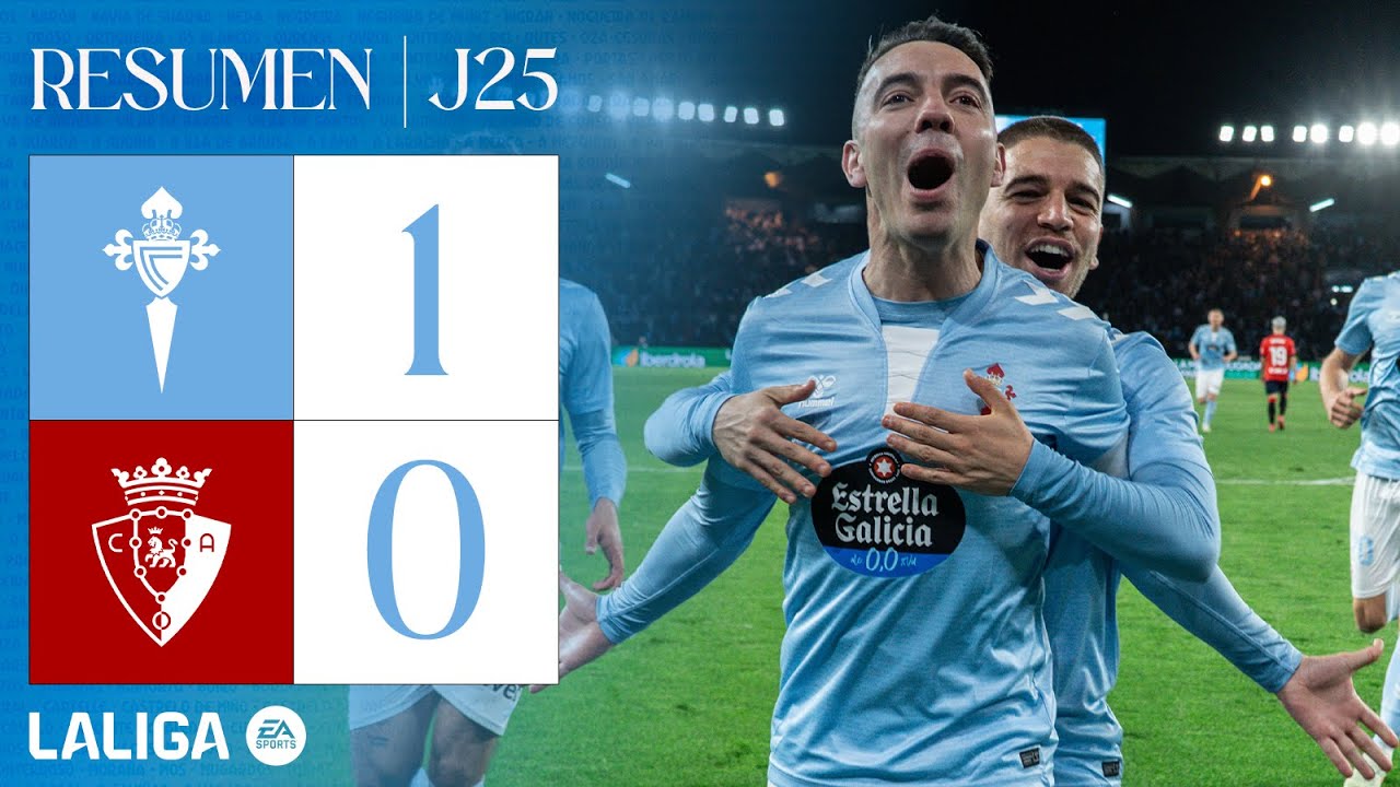 RC Celta vs CA Osasuna | Resumen y Gol | La Liga ⚽