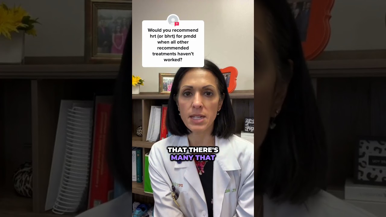 Hormone Guru Answers:HRT for PMDD, Premenstrual dysphoric disorder?