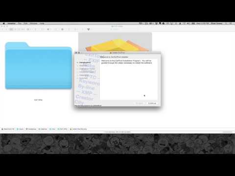 ExifUtility - Mac installation
