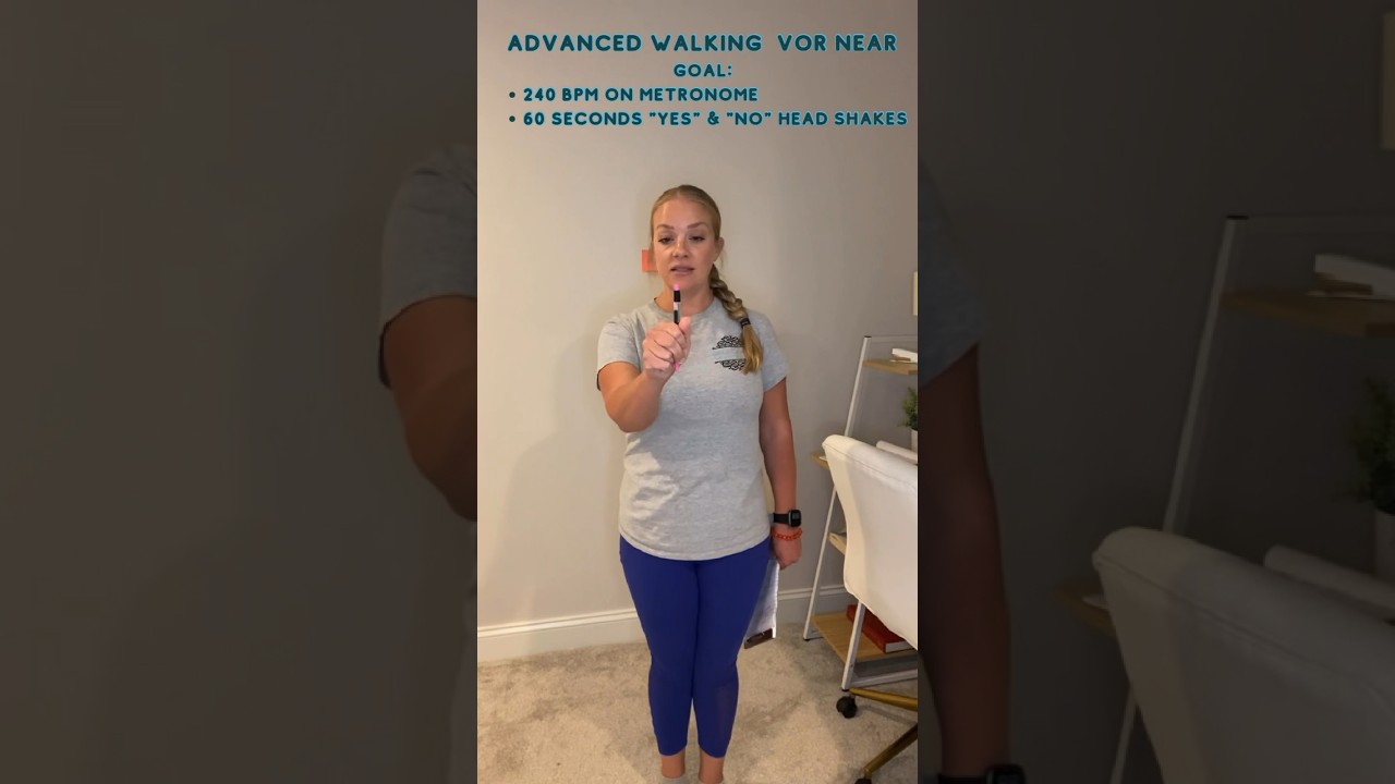 VOR x 1: Gaze Stability Exercise for Vestibular Health