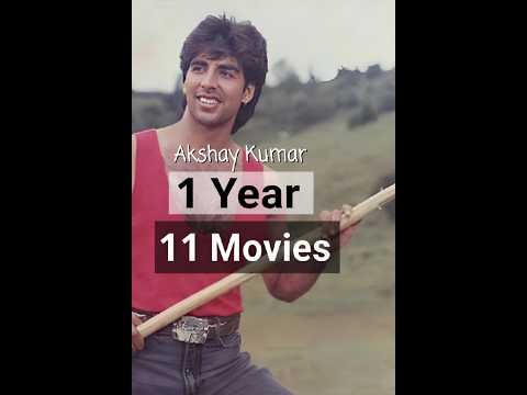Akshay Kumar One Year Highest movies Record #akshaykumar #bollywood